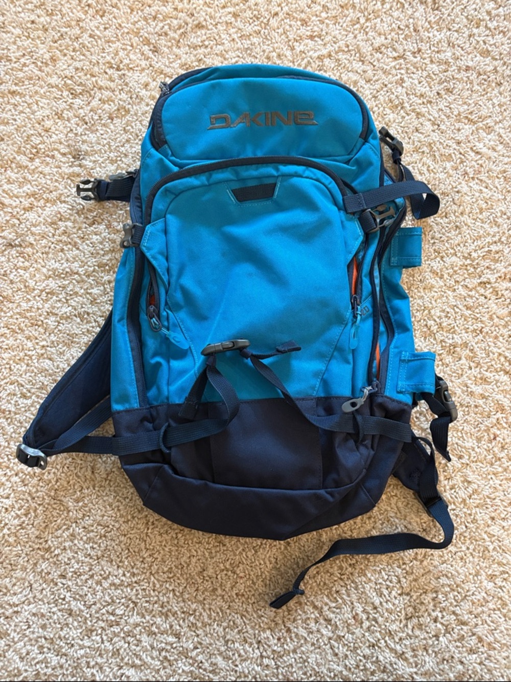 Dakine Teal and Navy Adventure Backpack